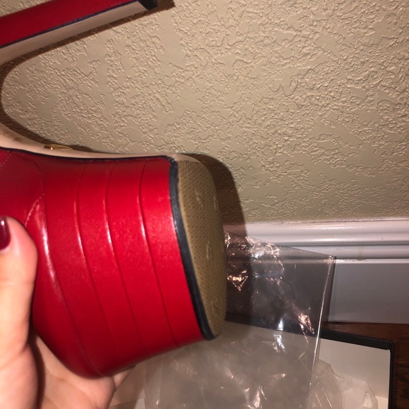 COPY - Gucci Malaga style in hibiscus red - Picture 6 of 16